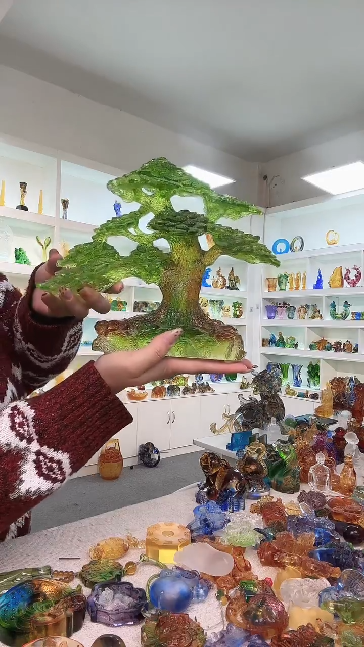 手工艺品琉璃基业长青