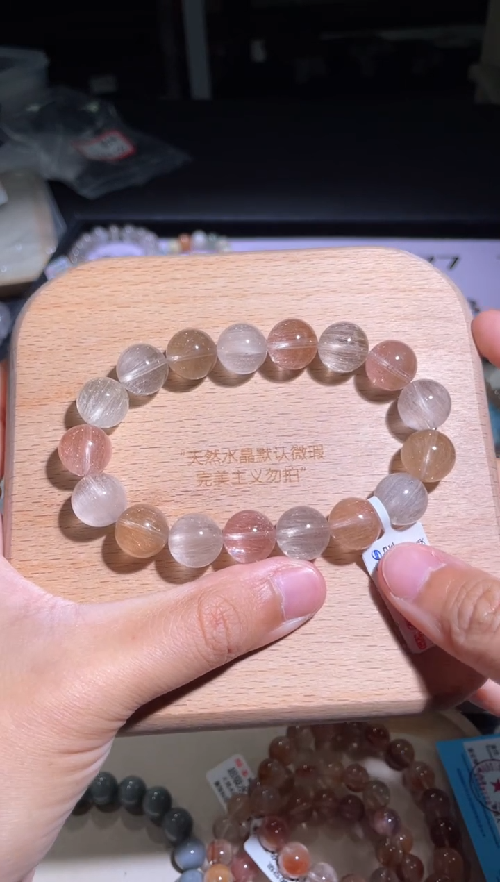 水晶手链未镶嵌?****?60 号多样性发货一S 12+