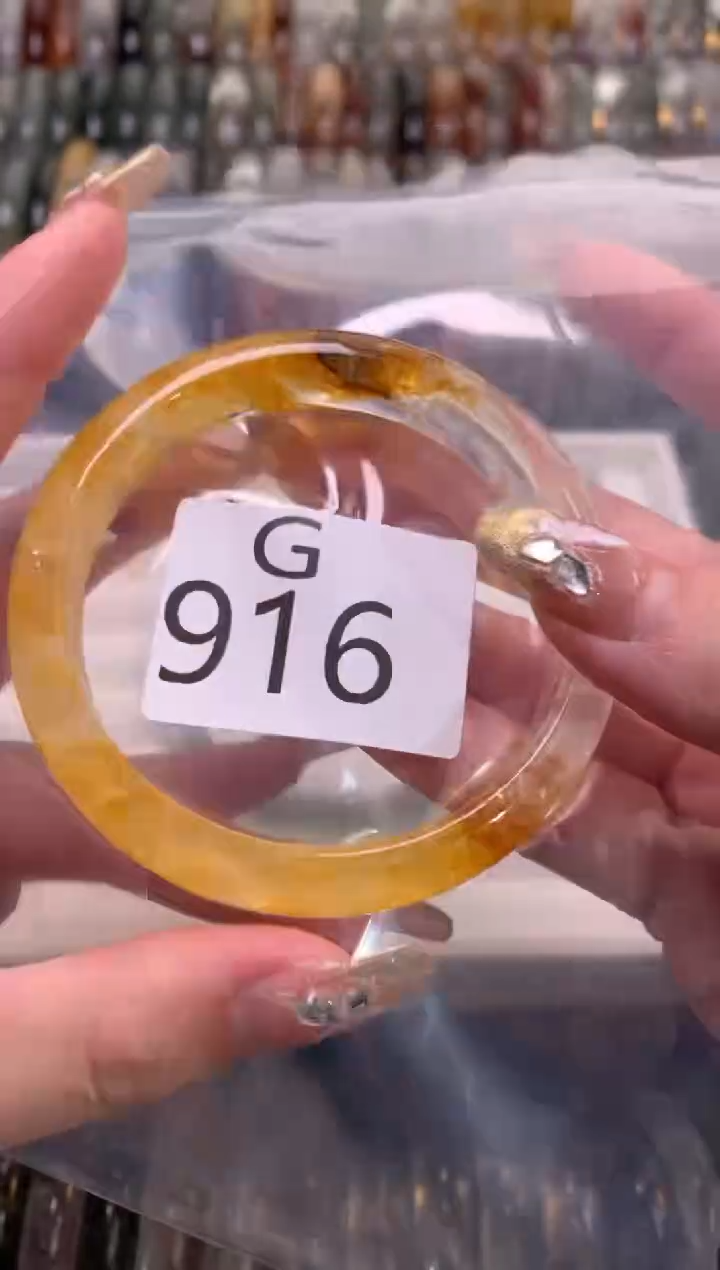 【闪购商品】紫晶水晶手镯未镶嵌916-58