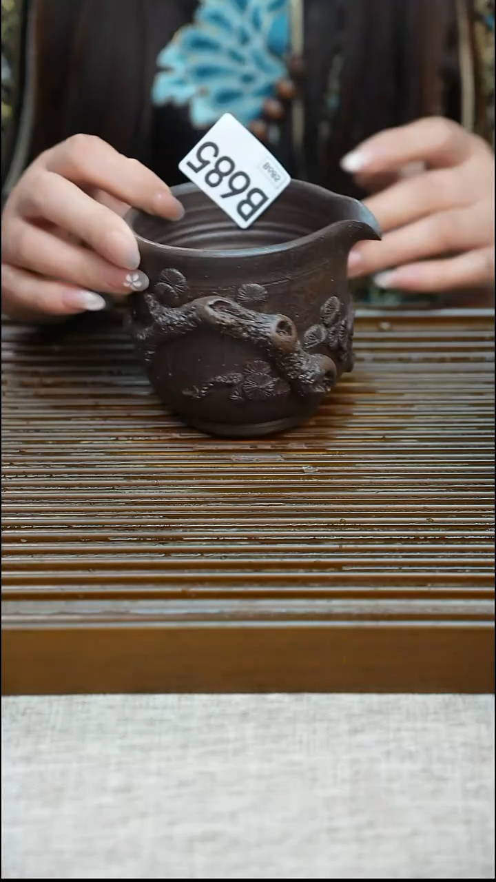 纯手工粗陶茶具 每只不同