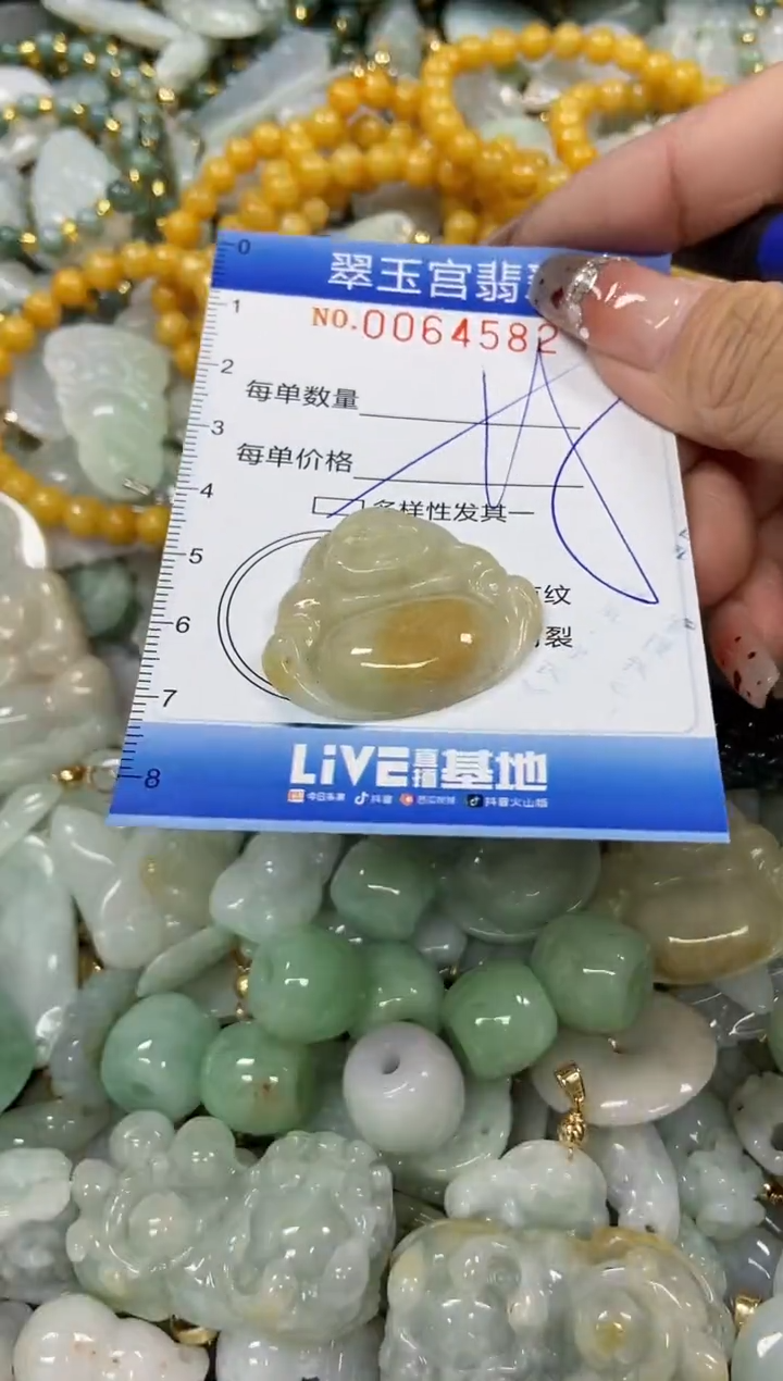 【闪购商品】翡翠颈饰未镶嵌闪购商品0064582多样性发其一