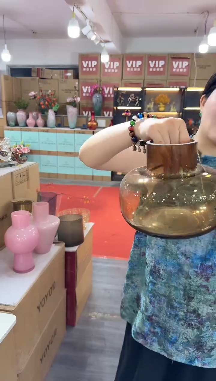 椿波花瓶花器Z-晚14