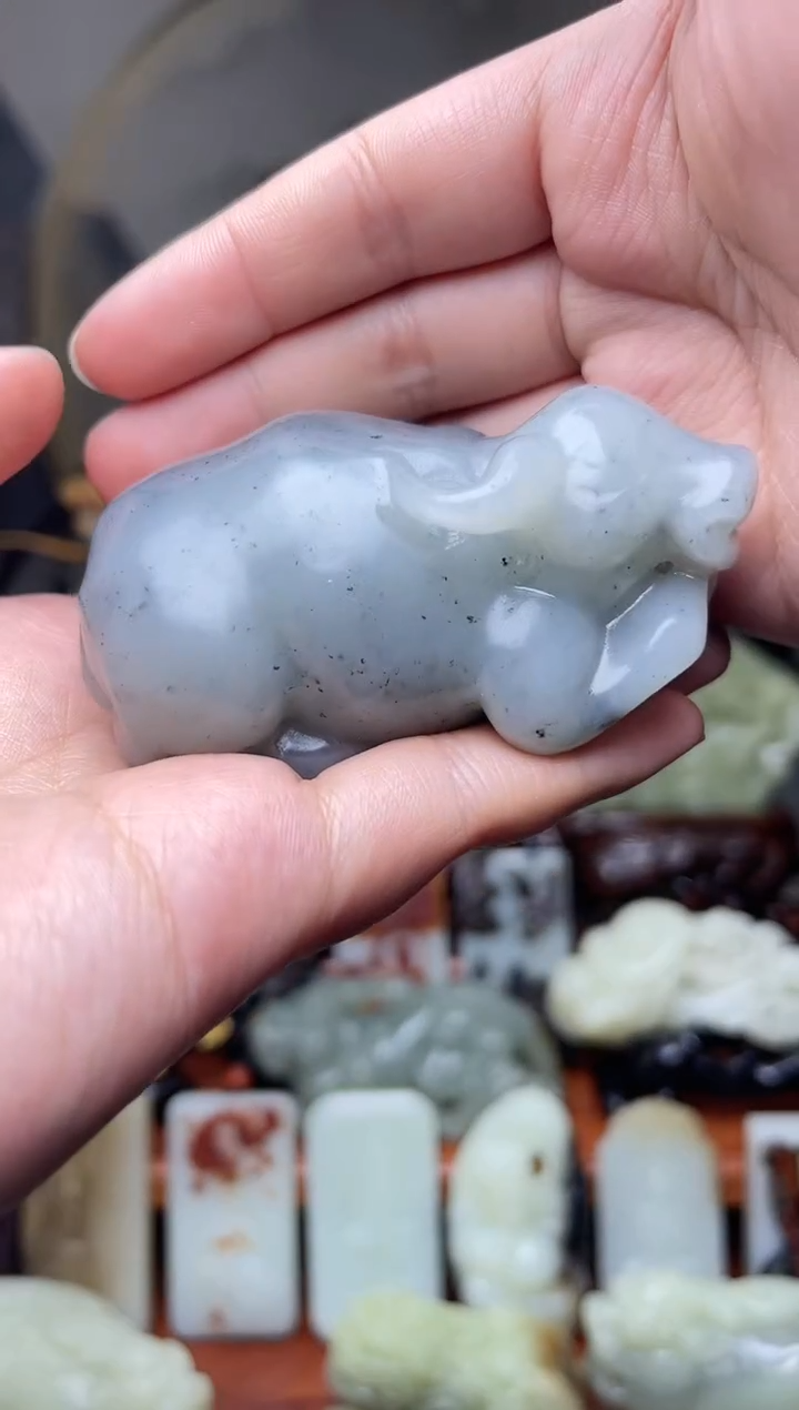 【闪购商品】和田玉吊坠未镶嵌71