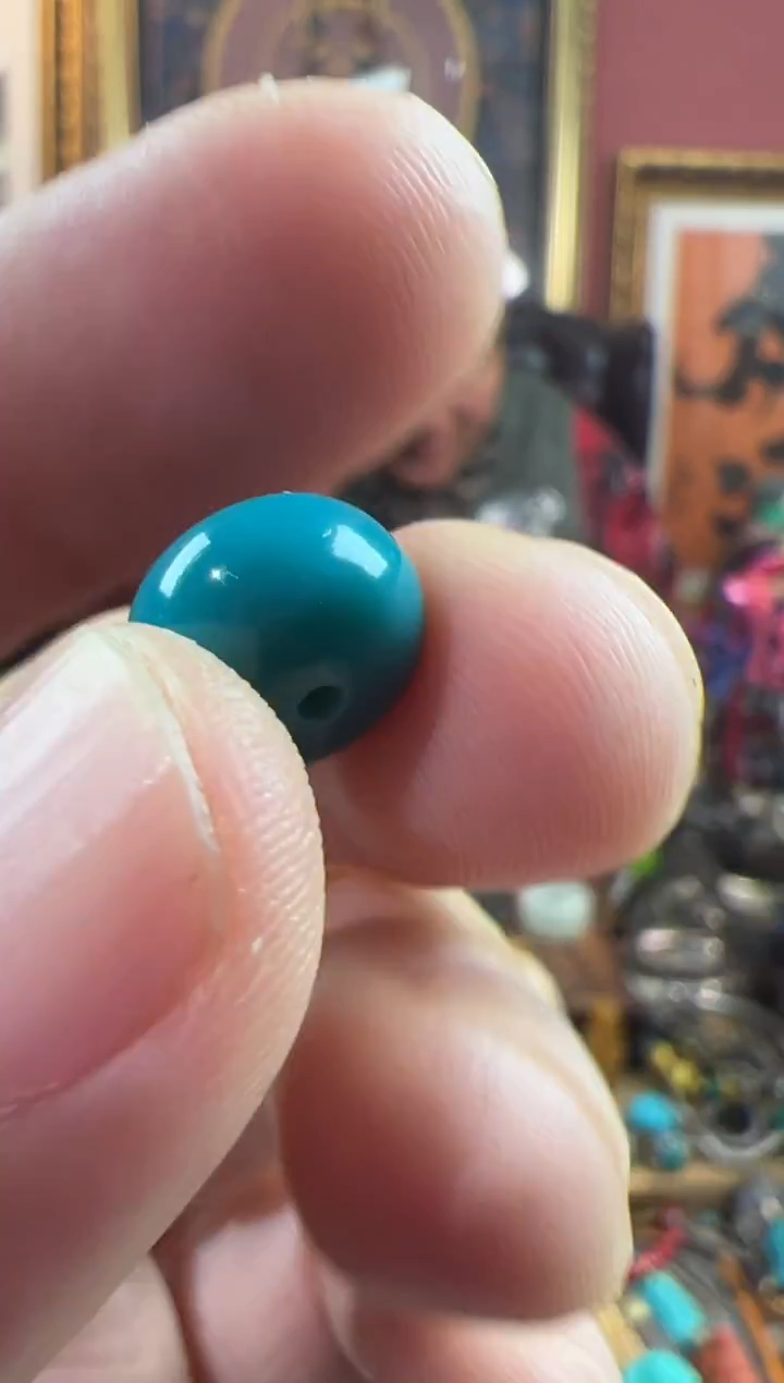 未镶嵌绿松石.73号 绿松石配饰套装ylp11+*7+mm