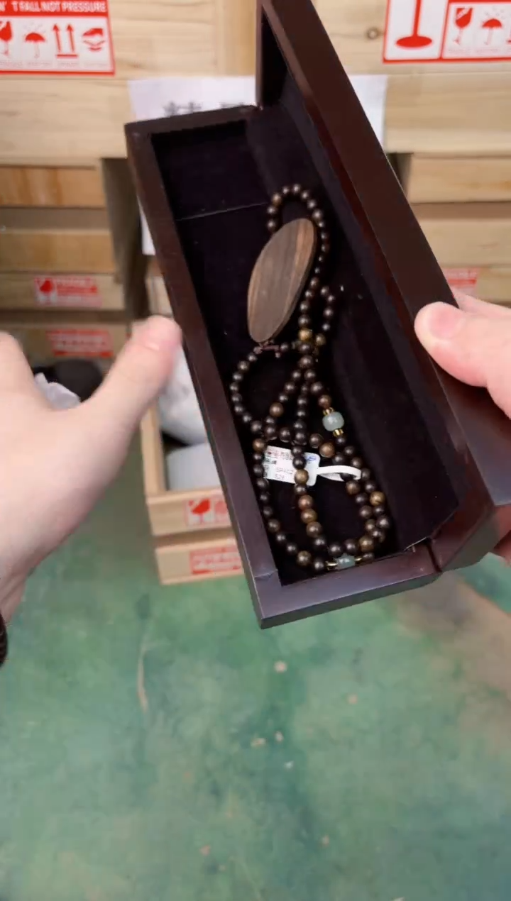 禧一文玩木作类材质手串无礼盒