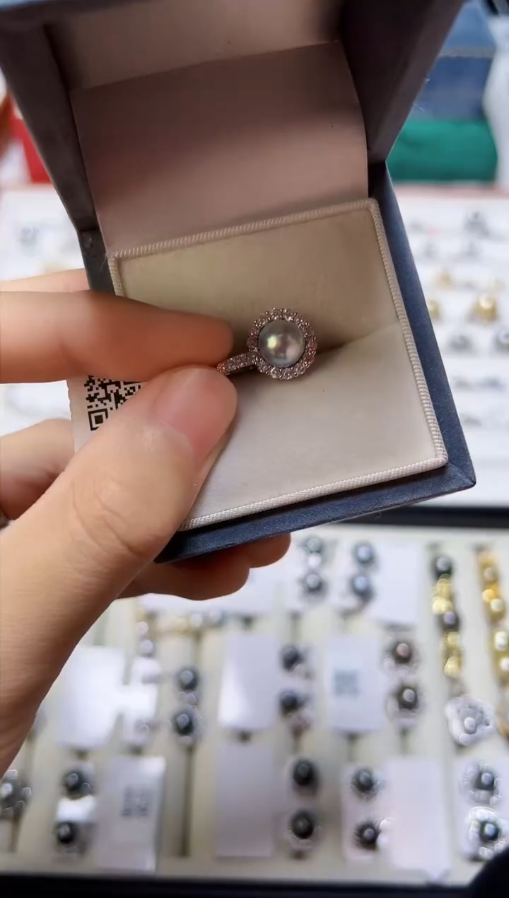 【闪购商品】海水珍珠吊坠(不含链)银S925镶嵌0011