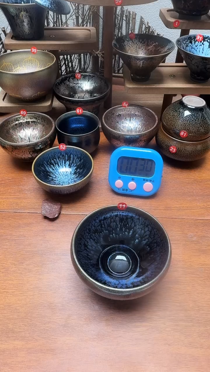 茶盏x****g11号建盏工匠茶器