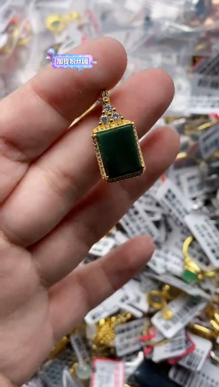 【闪购商品】翡翠戒指银S925镶嵌111111---1