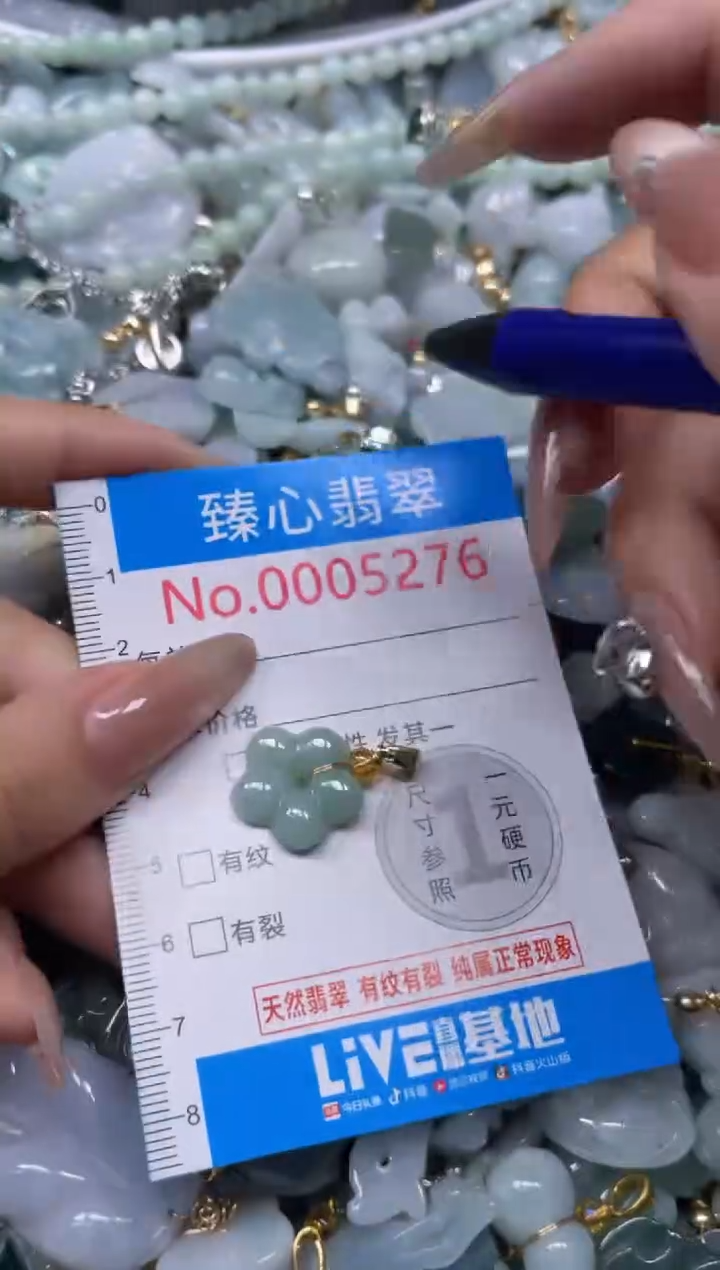 颈饰未镶嵌翡翠5276