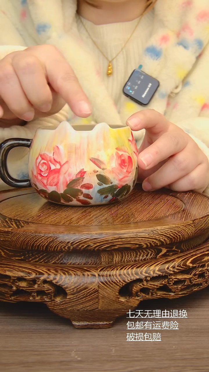 【闪购商品】杯子杯子手工手绘景德镇