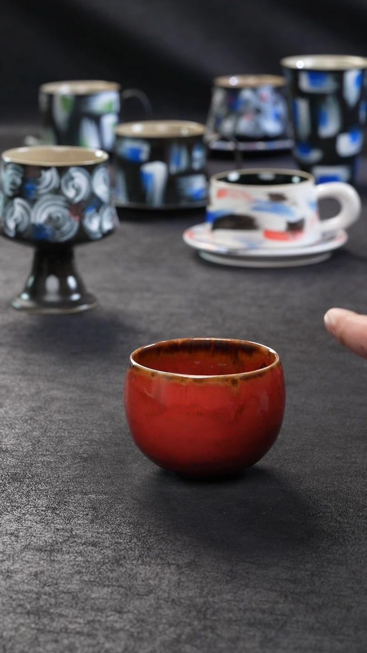 【闪购商品】杯子淘火火首创陶瓷食品级别524