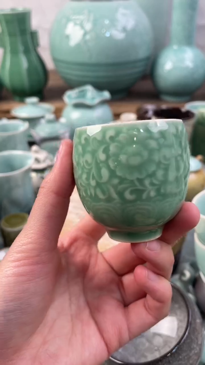 【闪购商品】福利款 慧仙青瓷 瓷器 主人杯