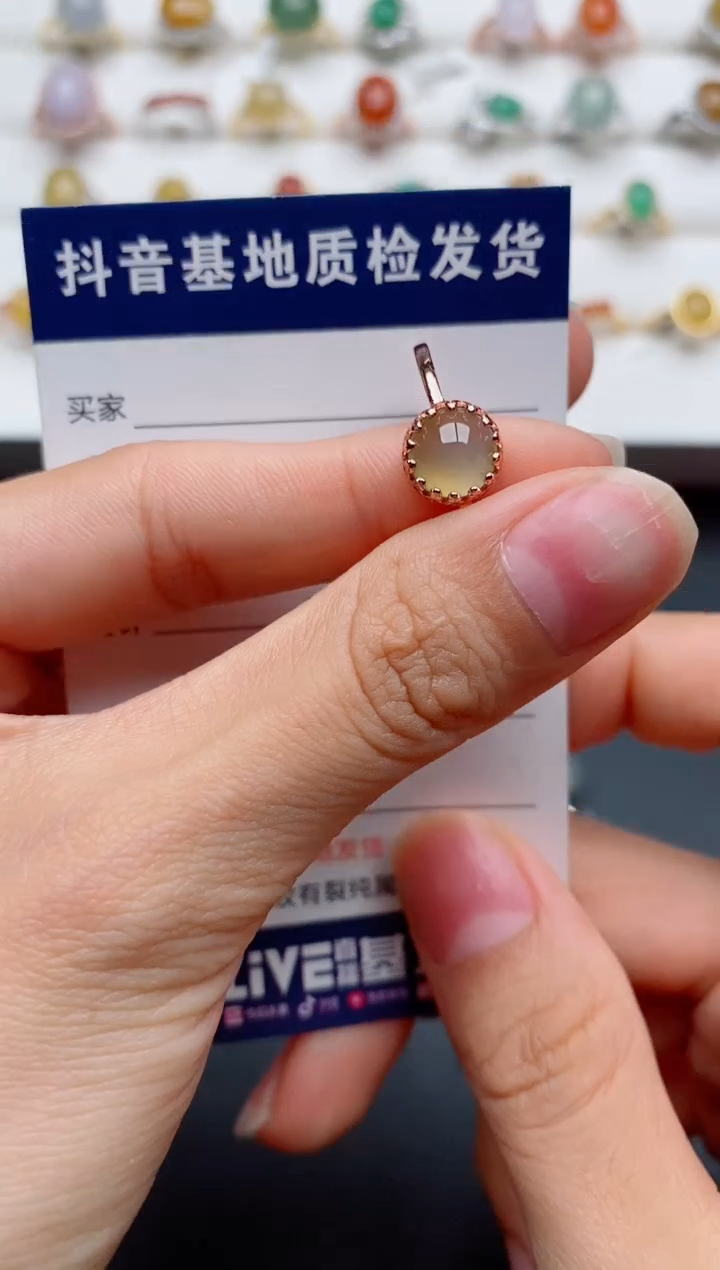 翡翠戒指银S925镶嵌.......