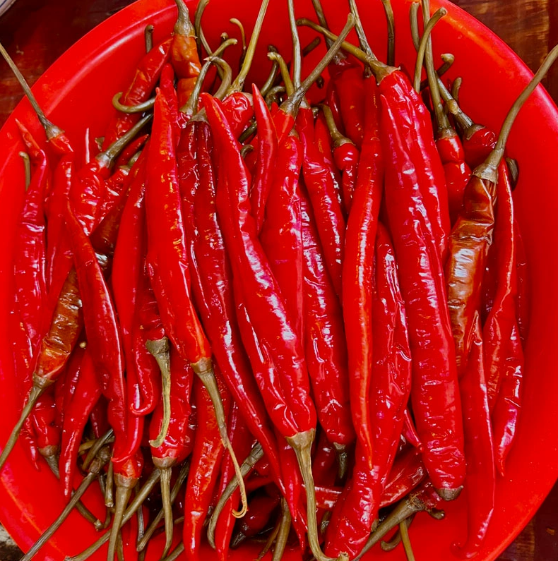 酸辣椒剁辣椒腌辣椒下饭菜手工制作批发湘西二荆条土特产