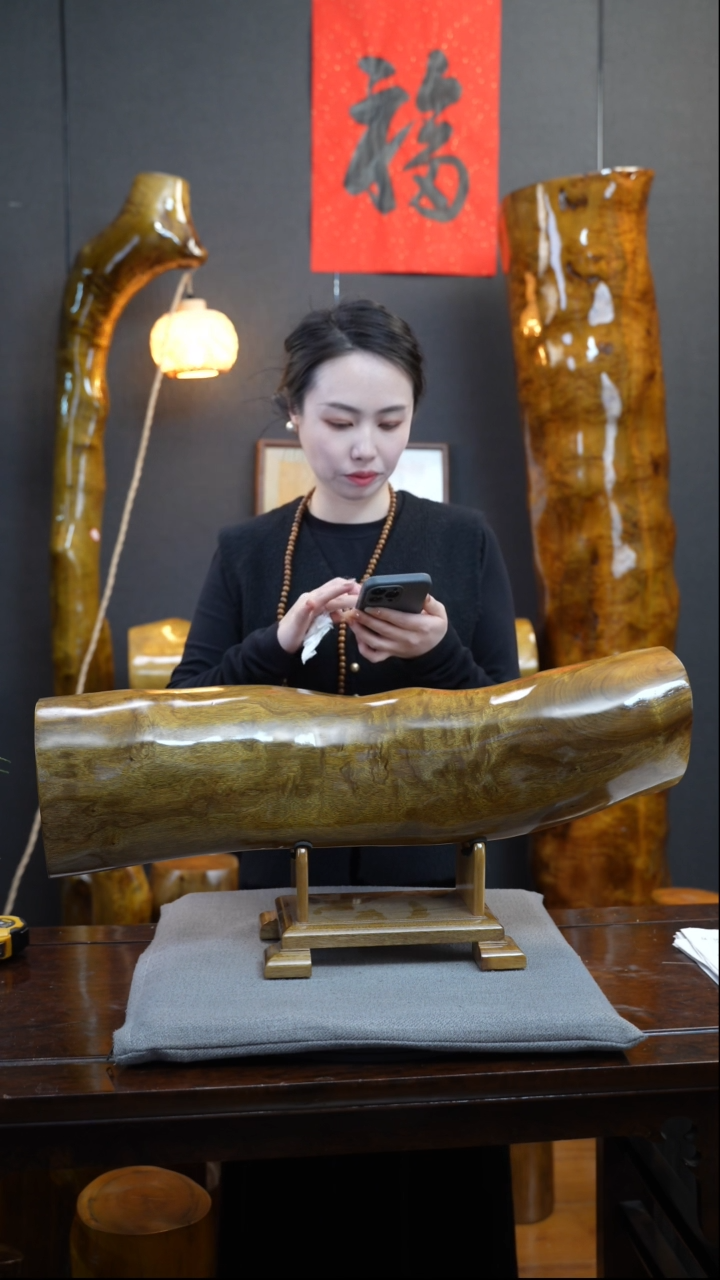 【闪购商品】金丝楠金丝楠木摆件