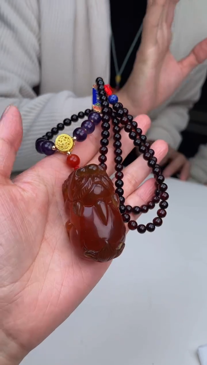 【闪购商品】定制琥珀天然琥珀拍一发一