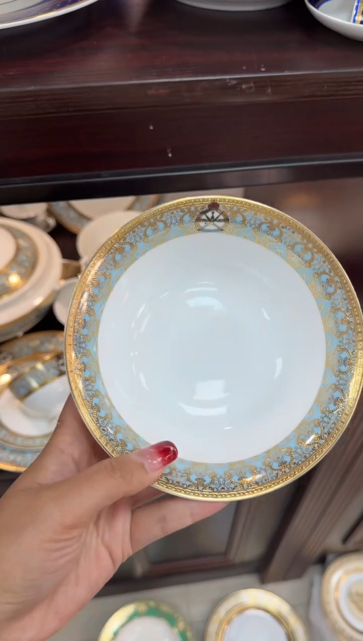 【闪购商品】瓷片6英寸水果碗 2个  福利价