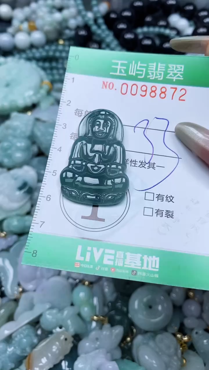 【闪购商品】翡翠未镶嵌颈饰闪购0098872