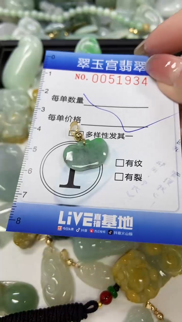 【闪购商品】翡翠颈饰未镶嵌闪购0051934