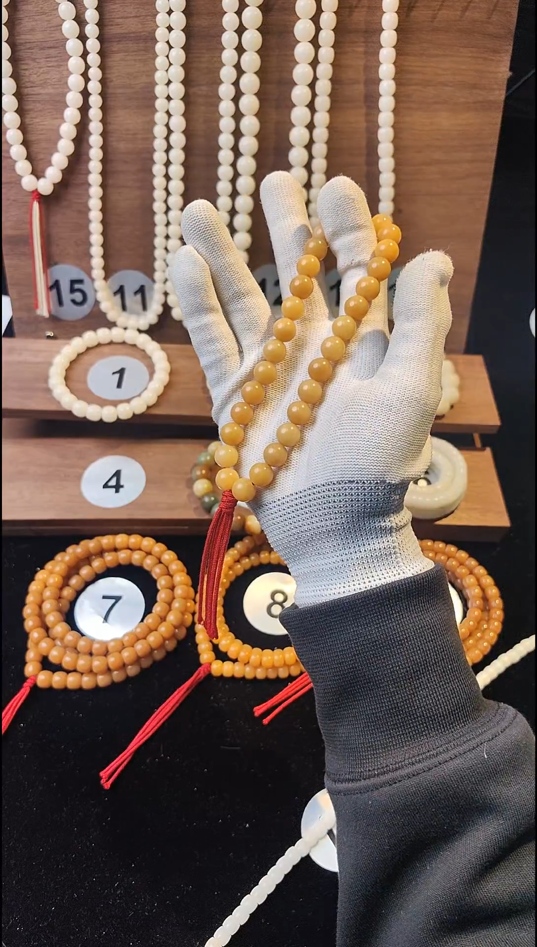 吊坠菩提根/象牙果近****眼菩提根