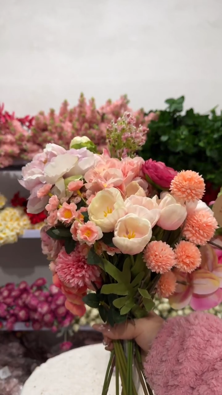 妍韵高端仿真花742