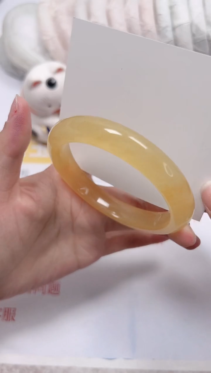 石英质玉手镯未镶嵌a307-58