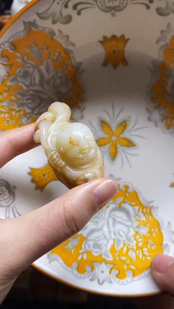 【闪购商品】瓷片瓷片 瓷器 摆件1个