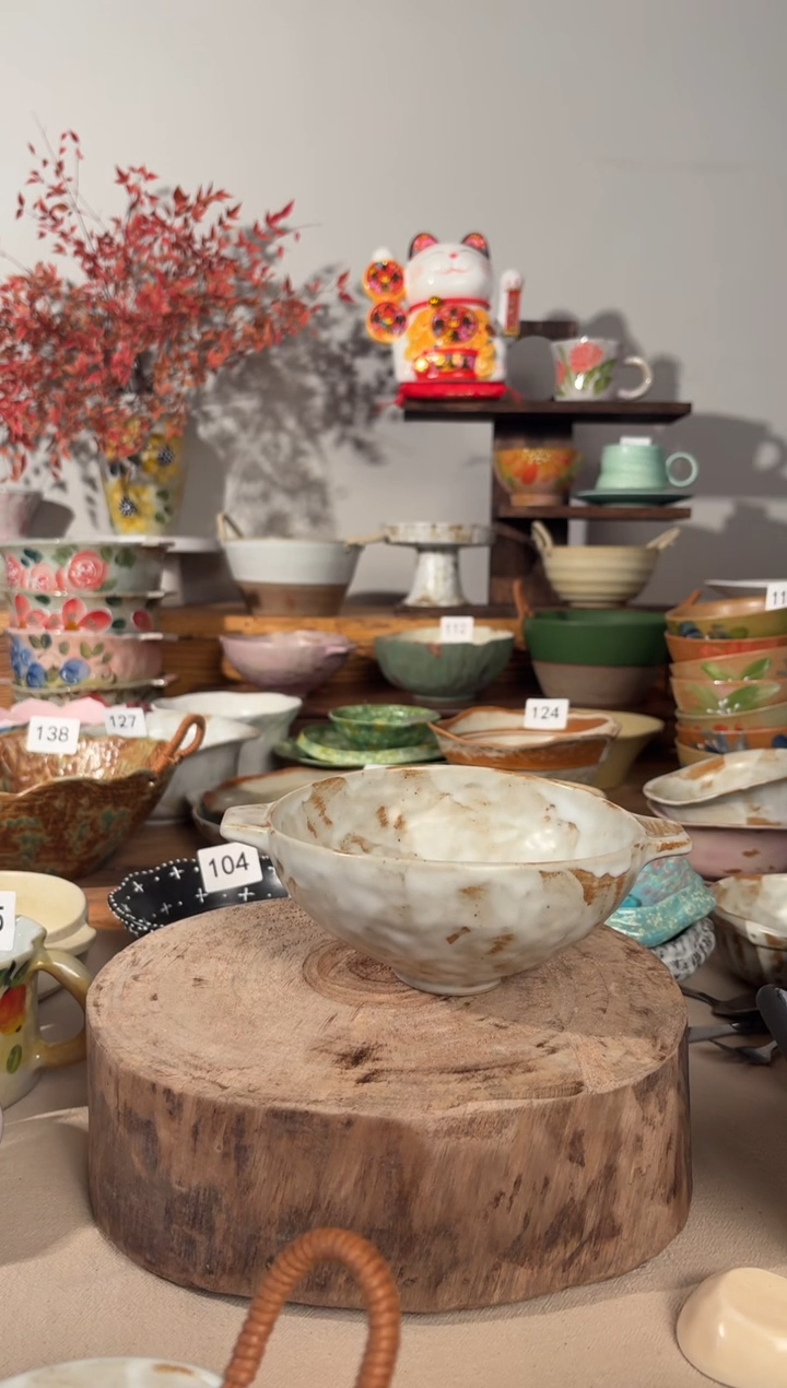 陶瓷05微瑕陶瓷餐具1个装