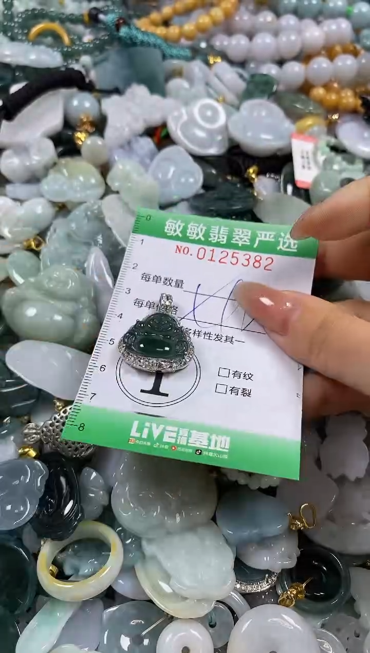 【闪购商品】翡翠颈饰未镶嵌闪购0125382