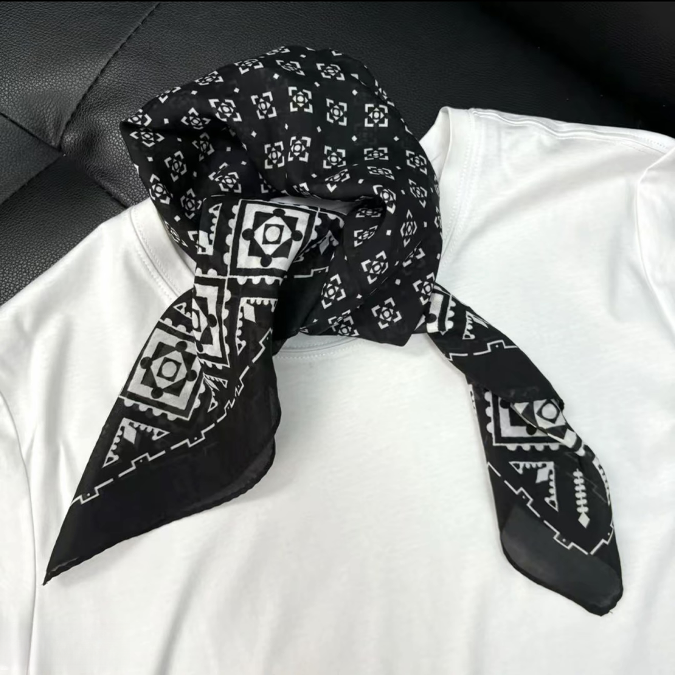 【吉祥格】65cm丝棉真丝桑蚕丝棉薄款丝巾时尚女洋气丝巾围巾G050