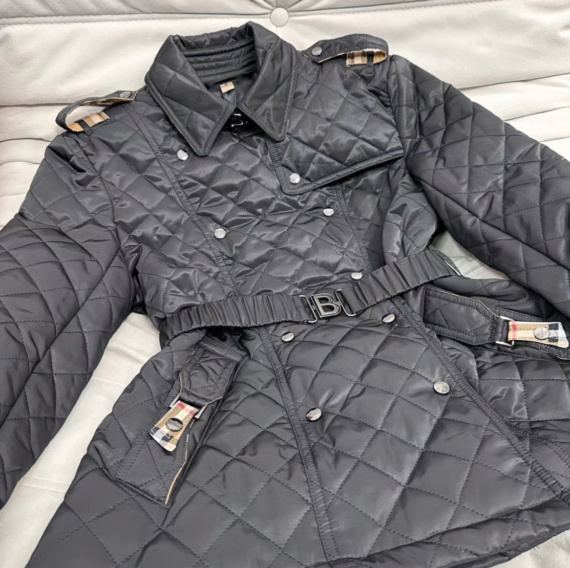 【深圳TS】2025冬季新款高级感B菱格棉服2258631