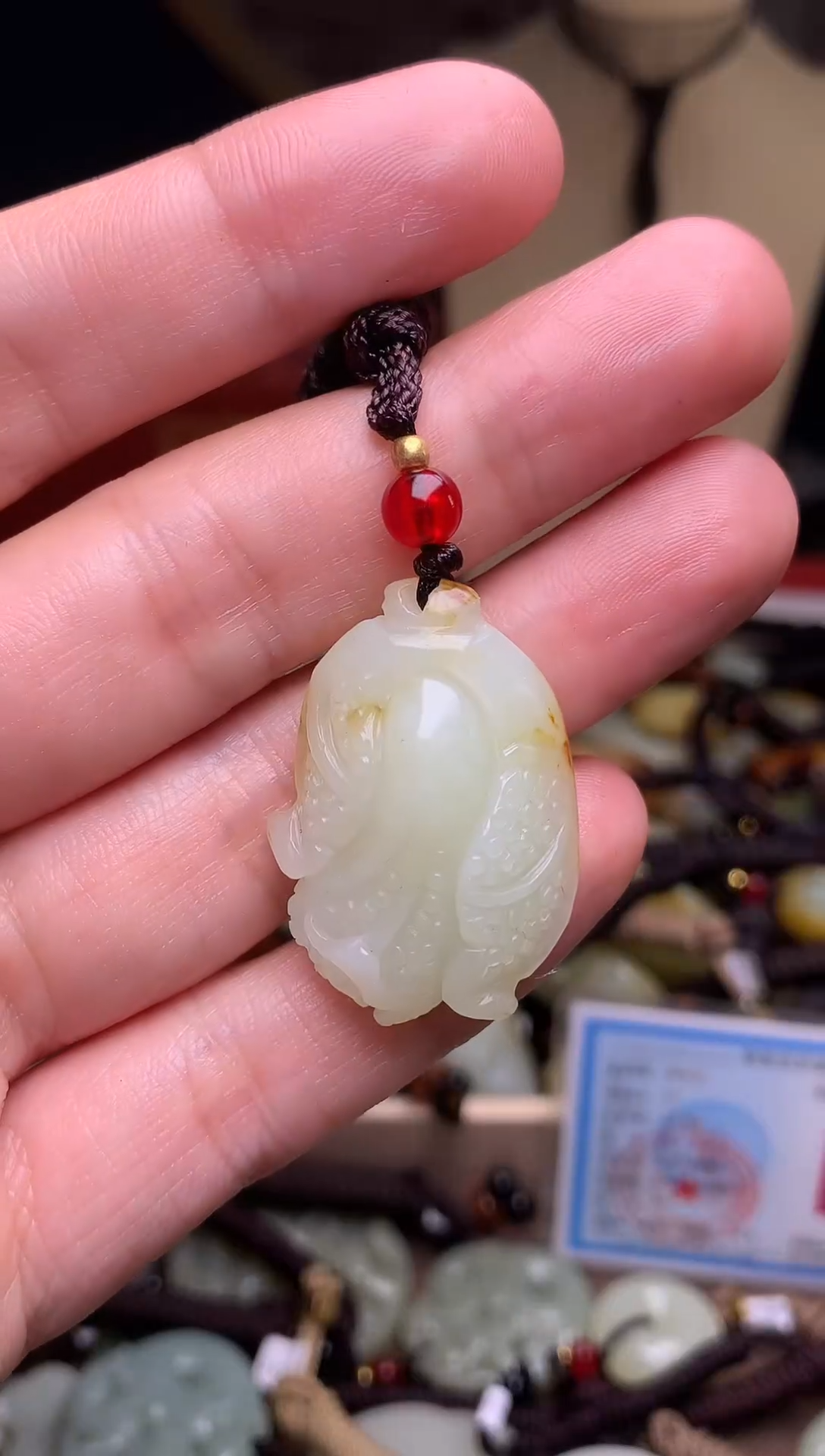 颈饰未镶嵌和田玉新疆料青海料清水和田玉吊坠