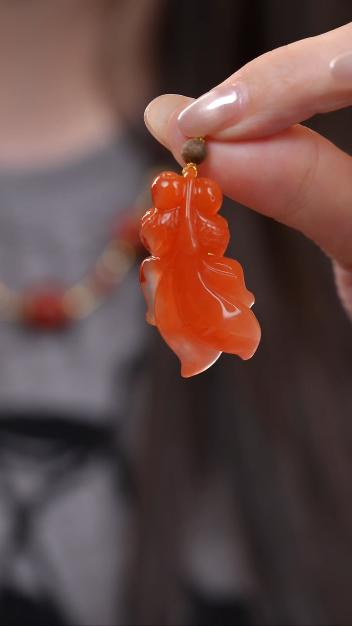 颈饰未镶嵌南红玛瑙26