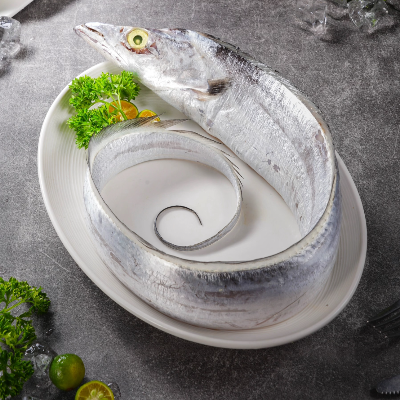 深海带鱼液氮速冻锁鲜舟山新鲜带鱼