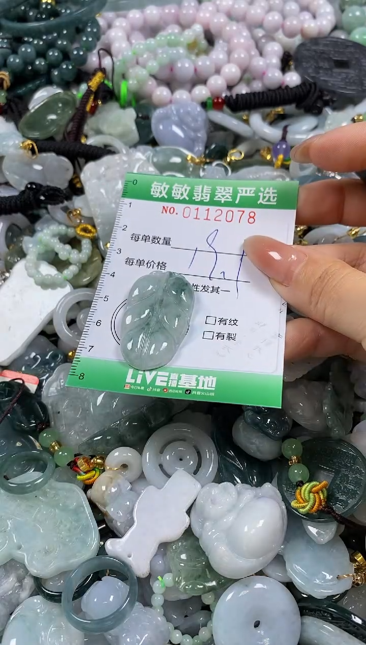 【闪购商品】翡翠颈饰未镶嵌闪购0112078