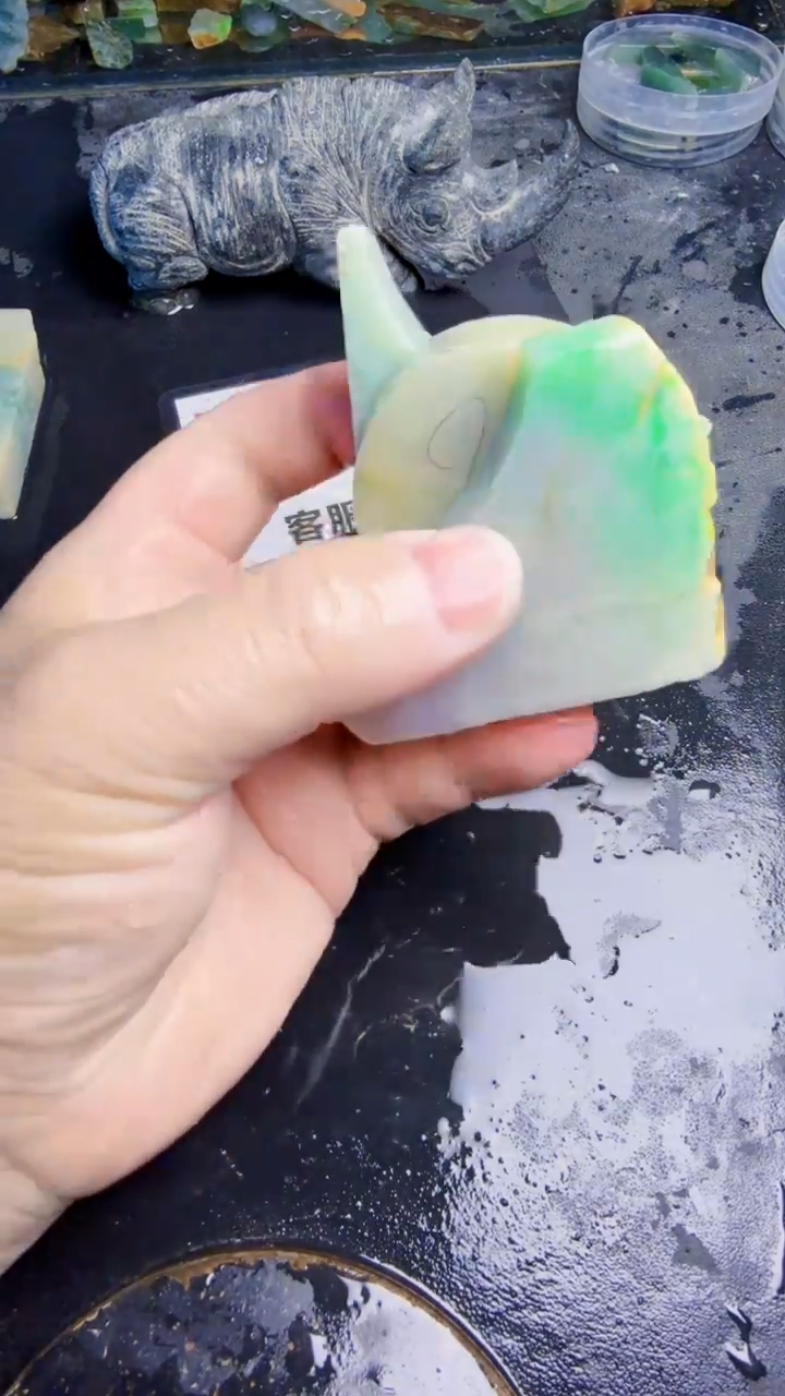 未镶嵌挂件翡翠天然翡翠279