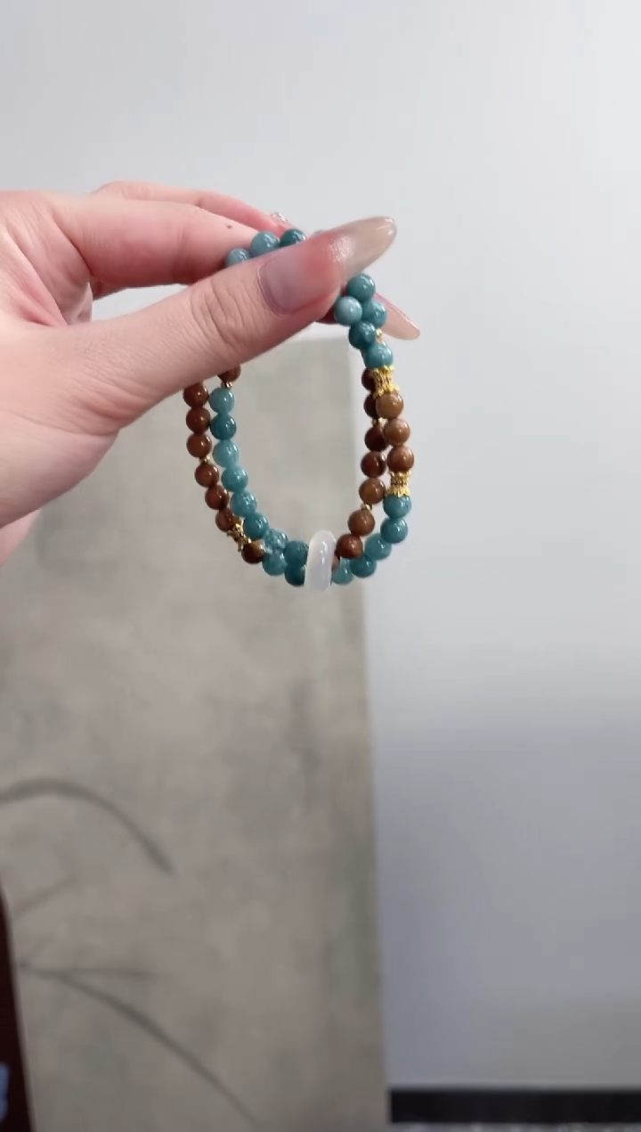 【闪购商品】玛瑙/玉髓手镯未镶嵌双圈手串