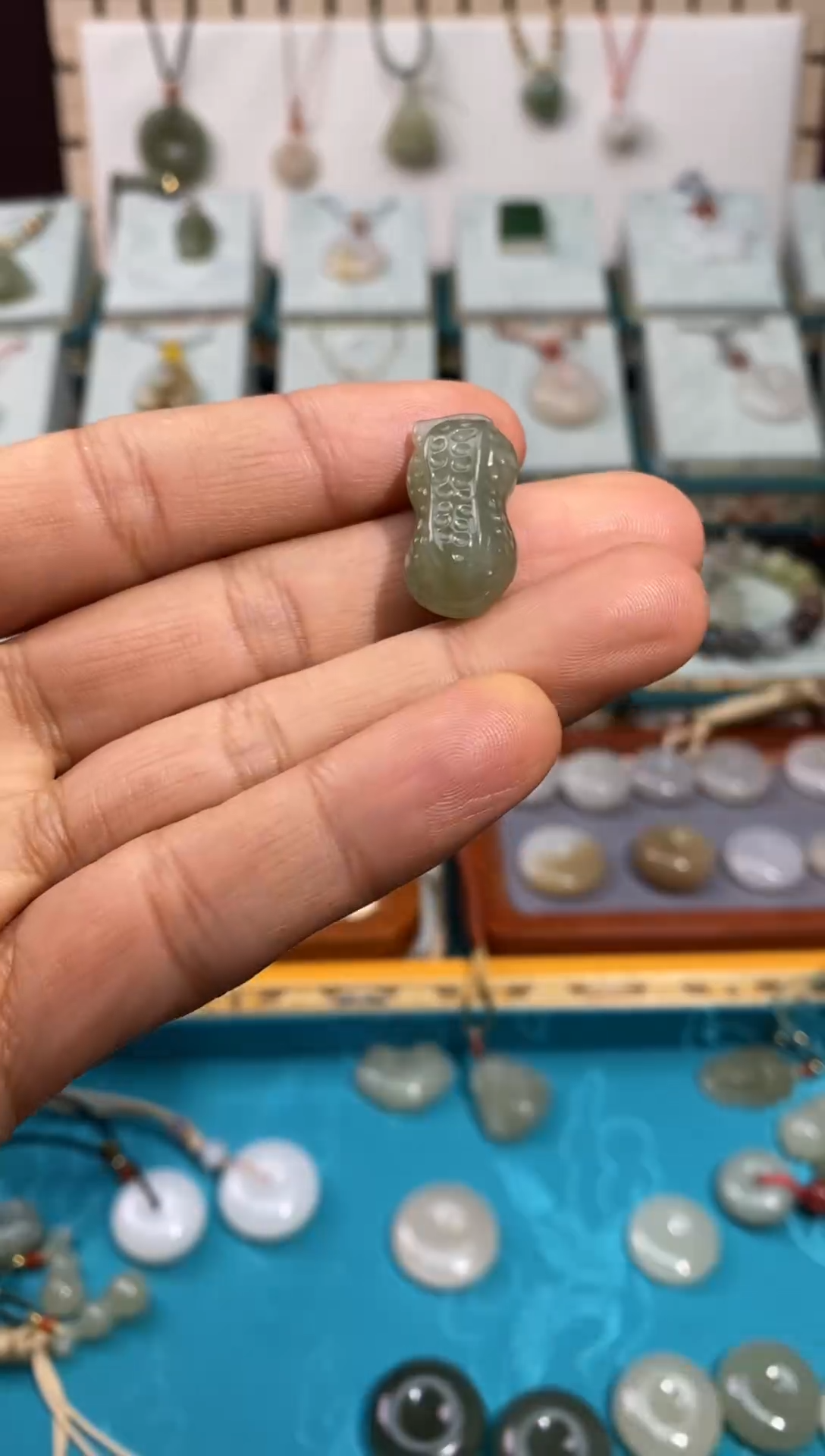 【闪购商品】和田玉颈饰未镶嵌花生