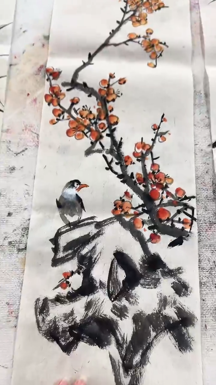 国画李火庆/国画/花鸟