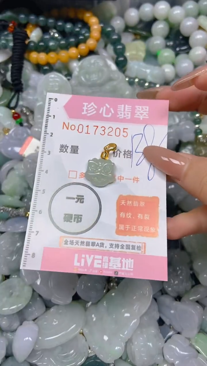 【闪购商品】翡翠颈饰未镶嵌闪购0173205