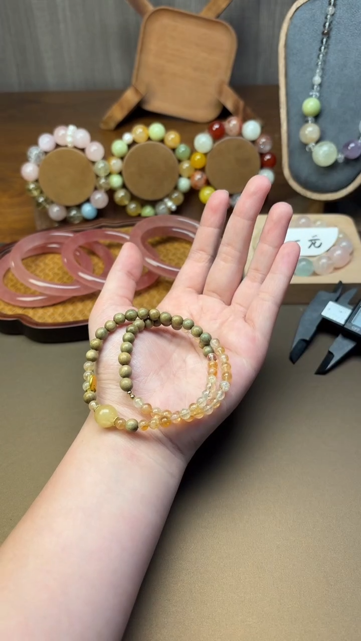 未镶嵌手串水晶1