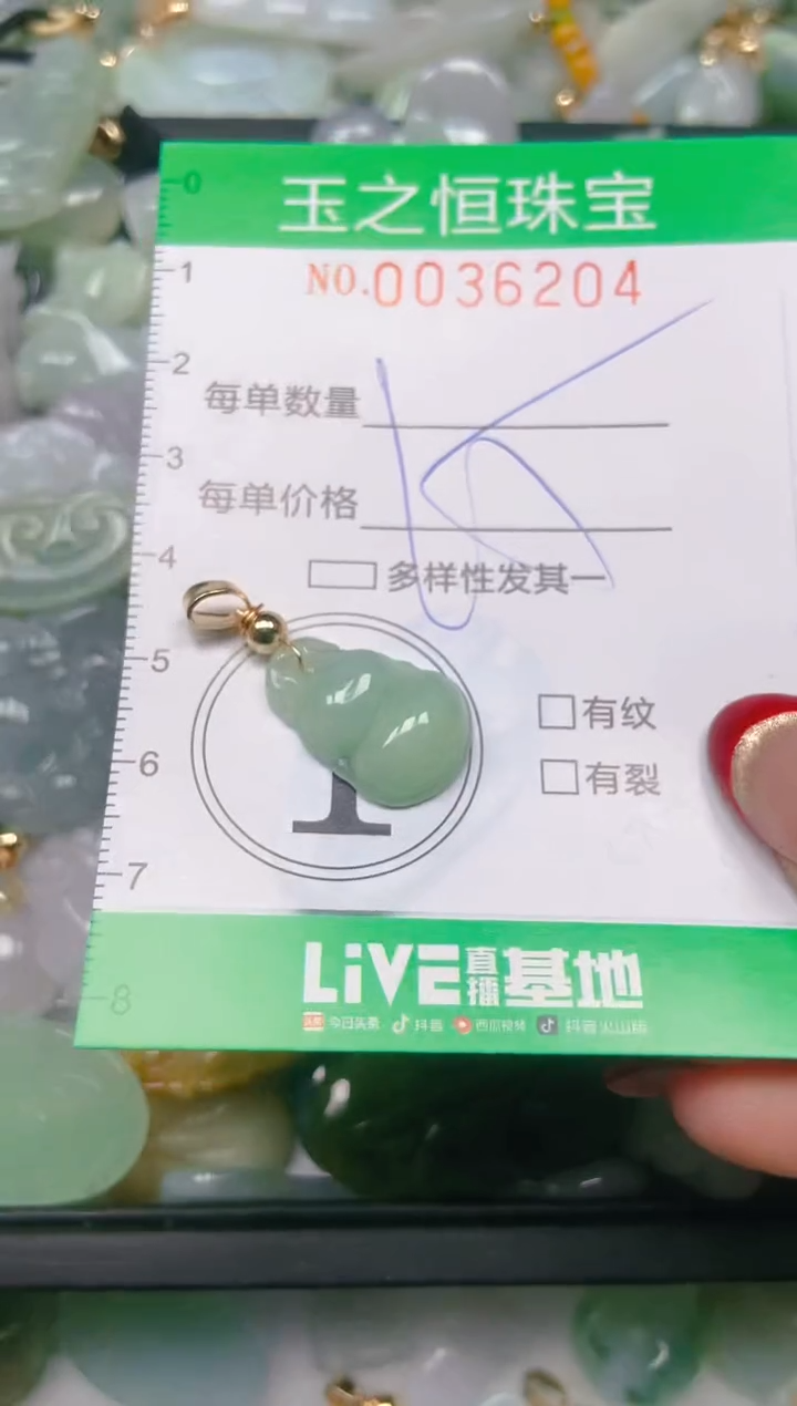 【闪购商品】翡翠颈饰未镶嵌闪购0036204