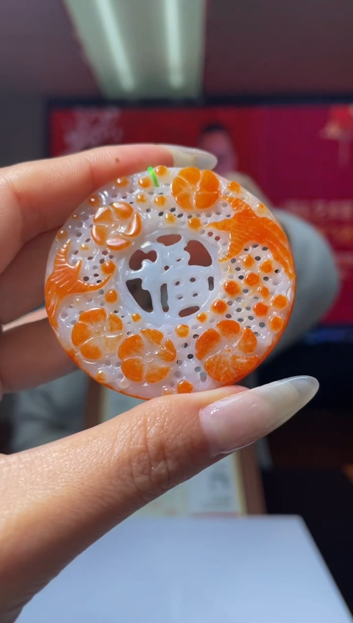 【闪购商品】定制翡翠未镶嵌ZX0308048