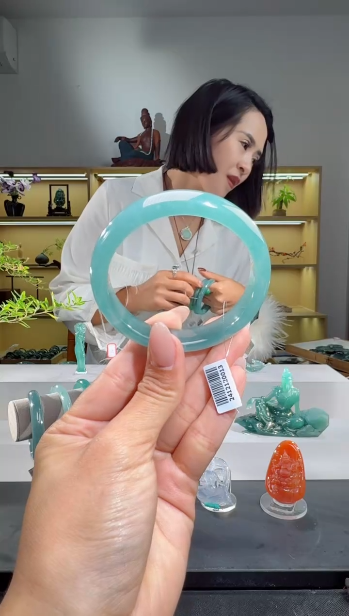 未镶嵌手镯翡翠56.2圈