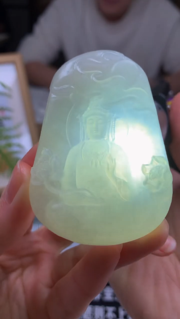 【闪购商品】定制翡翠未镶嵌吊坠-86158