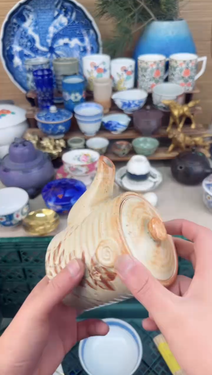 【闪购商品】瓷片茶盏陶瓷陶器