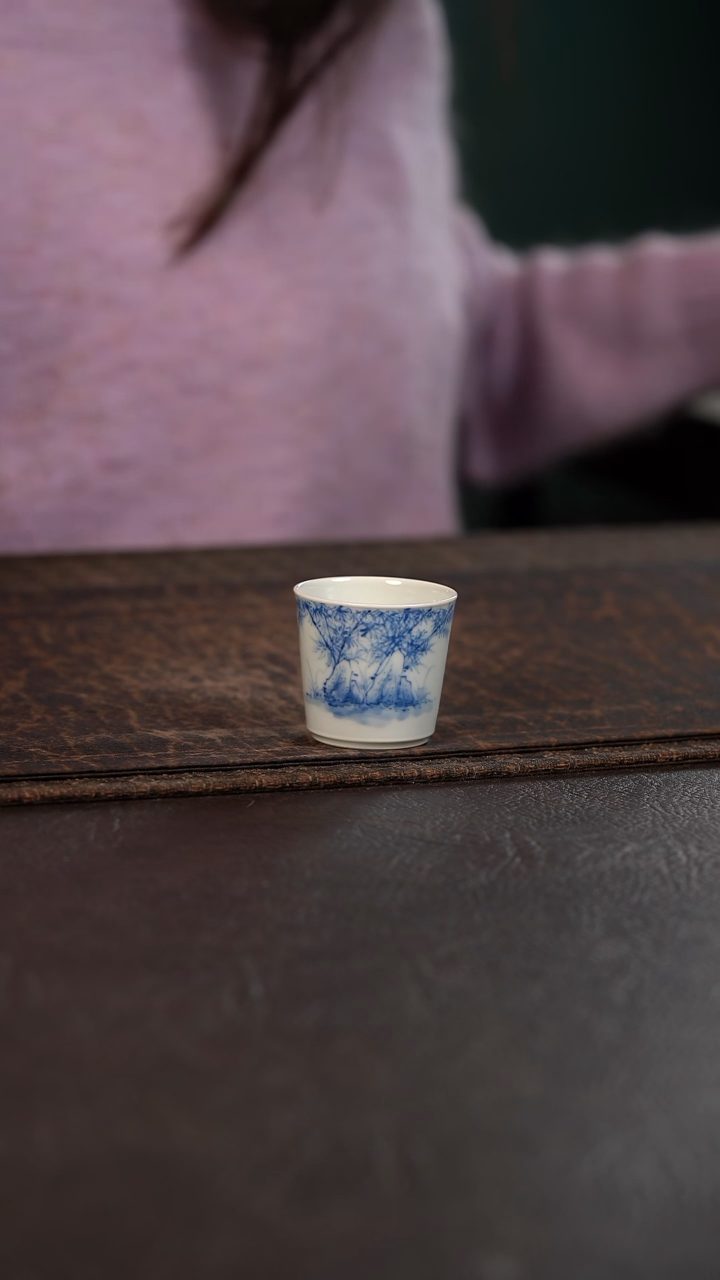 【闪购商品】杯聚澜堂灵石竹子小竹节杯