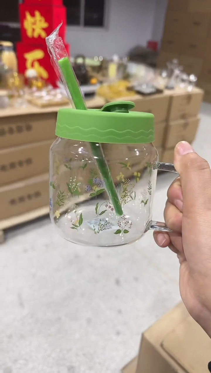 【闪购商品】玻璃无盖款青苹果直播价