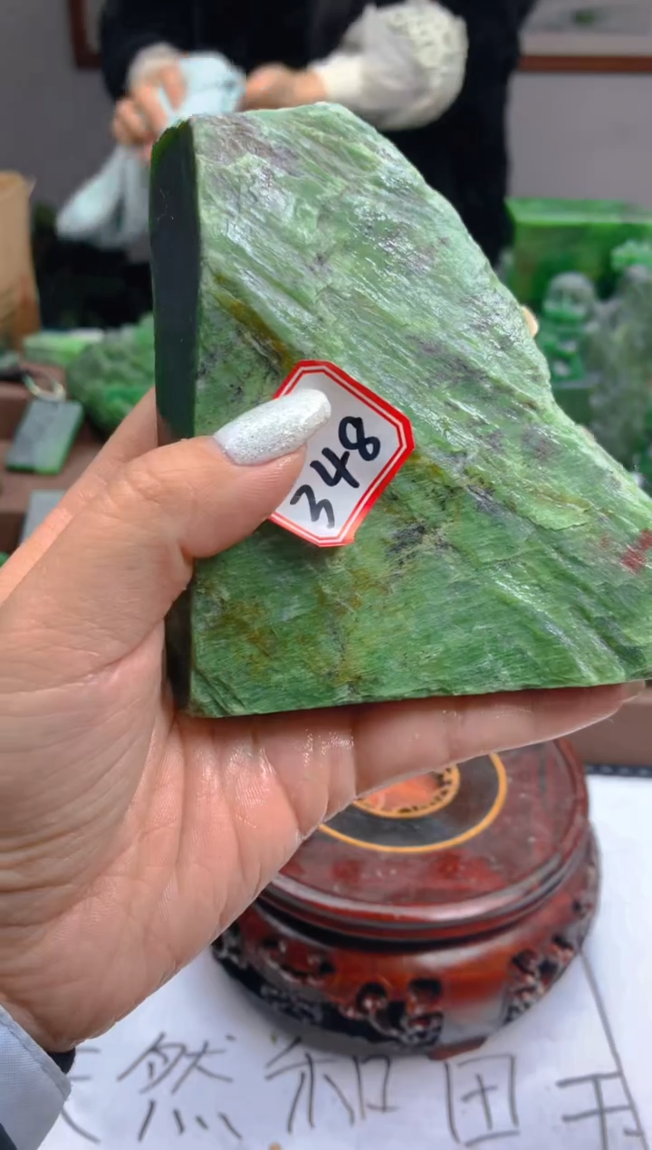 【闪购商品】和田玉（碧玉）珠宝半成品未镶嵌1