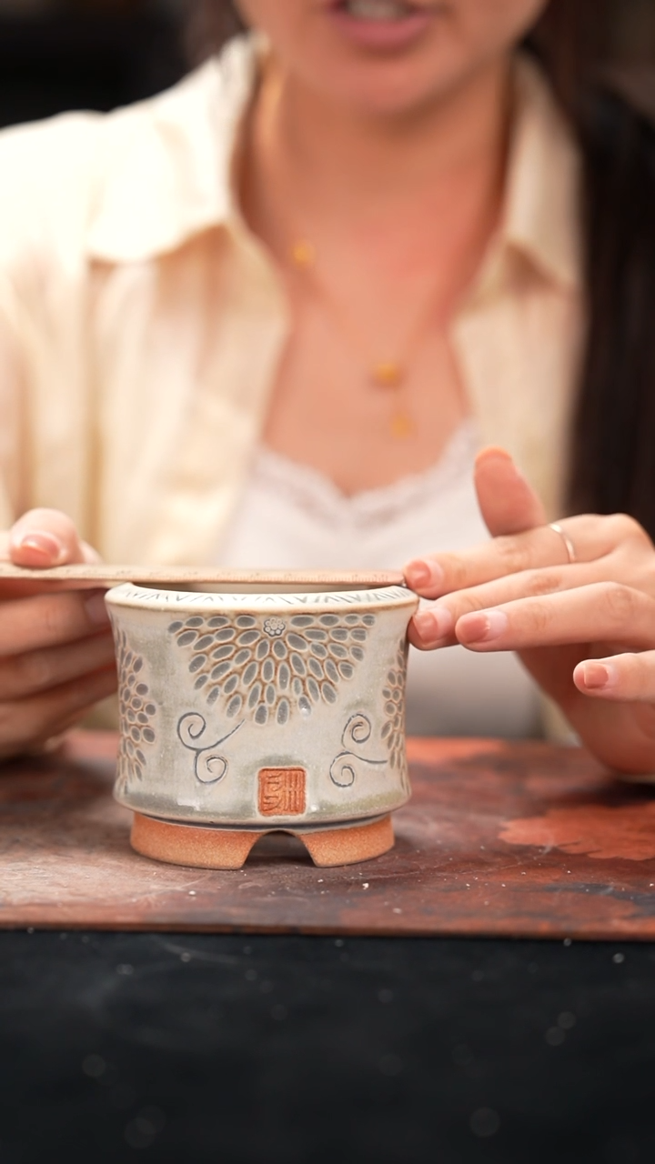 8-31-205花盆口径7.5瑕